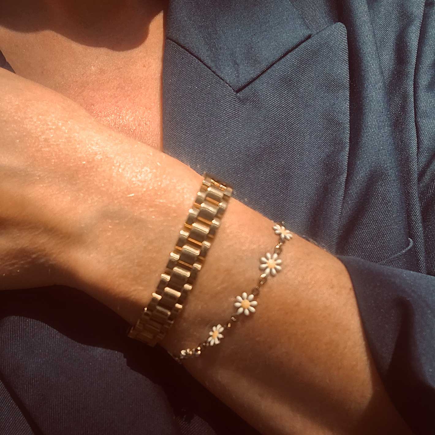 You Are A Force Of Nature - Gänseblümchen Armband