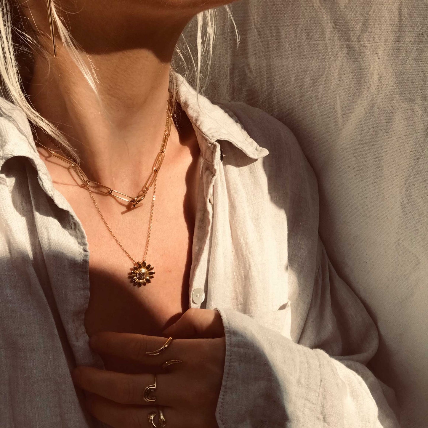Every Flower Must Grow Through Dirt - Necklace