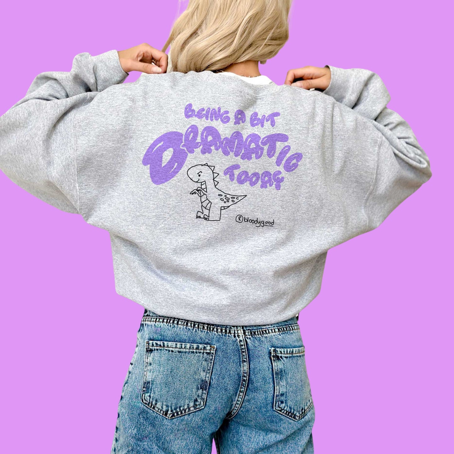 A Bit Dramatic - Oversized Sweatshirt Unisex